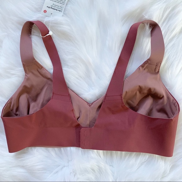 lululemon like nothing bra misty merlot new - Picture 4 of 6